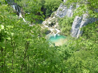 Lac de Plitvice en Croatie