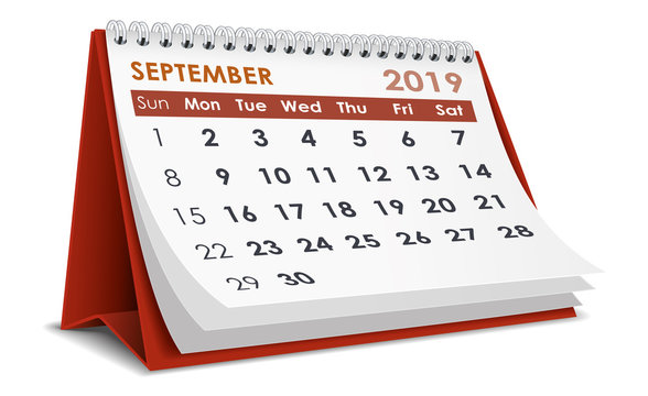 September 2019 Calendar