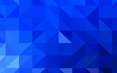 Light BLUE vector polygon abstract background.
