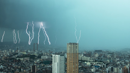 東京・雨