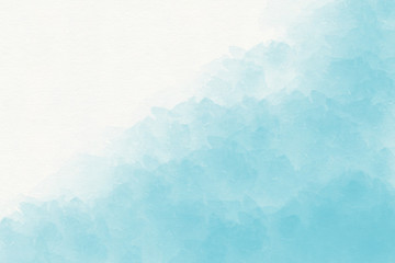 Light blue watercolor background