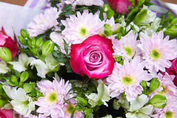 nice bouquet of flowers