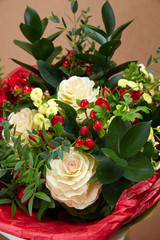 nice bouquet of flowers
