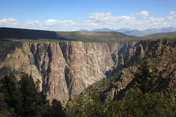 Fototapeta na wymiar Black Canyon of the Gunnison Nationalpark Colorado USA
