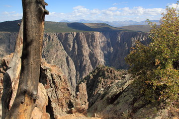 Black Canyon of the Gunnison Nationalpark Colorado USA