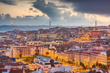 Lisbon, Portugal Skyline