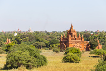 Naklejka premium Bagan temples, Myanmar