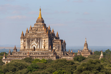 Fototapeta na wymiar Thatbyinnyu Temple, in famous Bagan in Myanmar