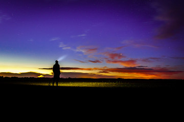 Obraz premium Schau in den Himmel 