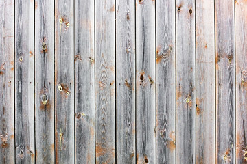 Old boards with paint peeling off, Brown, old wooden background texture