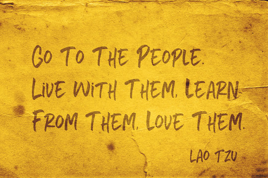 love people Lao Tzu