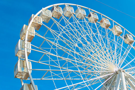  Ferris Wheel at Kontraktova Square in Kiev, Ukraine