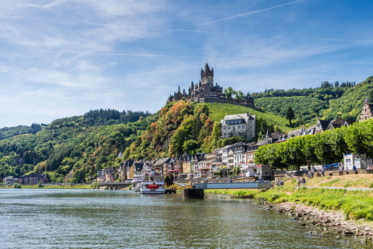 Cochem an der Mosel mit der Reichsburg