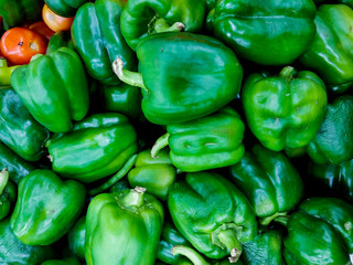 Obraz na płótnie Canvas Raw Food Vegetables In A Market