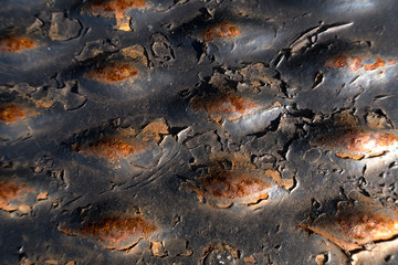  multi-colored surface textures