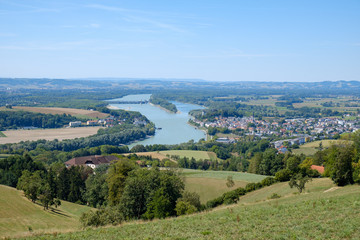 Fototapeta na wymiar Donaublick
