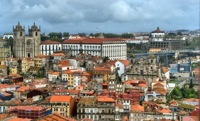 Panoramic view of Porto