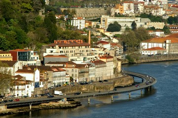 View on Douro River in Porto