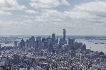 Panoramic View of Lower Manhattan