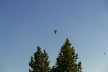 Balloons on the sky. Slovakia