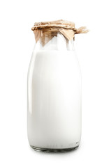 A bottle of milk