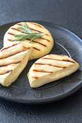 Grilled cheese close up