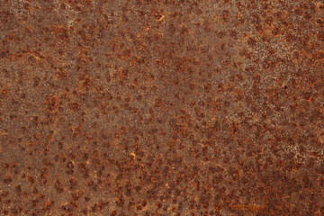 corrosion on metal orange background