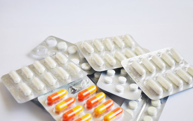 medicine tablets in blister