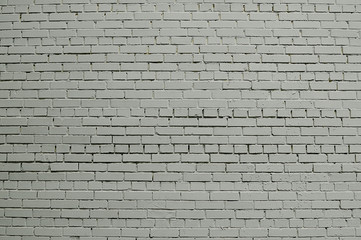Grey brick wall background texture