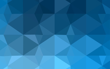 Light BLUE vector polygon abstract layout.