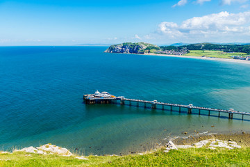  Llandudno Sea Front in North Wales, United Kingdom