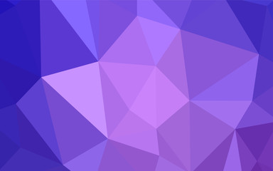 Fototapeta premium Light Pink, Blue vector shining triangular cover.