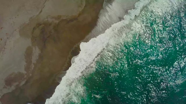 Waves Aerial Pacific Beach California Central Cost
