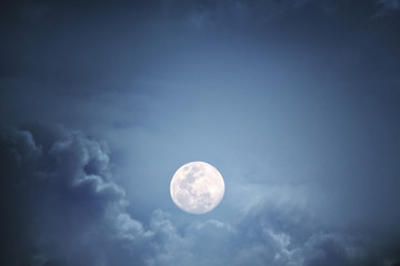 Fototapeta na wymiar Blue Moon