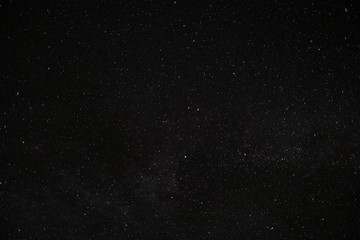 Obraz premium nocne niebo - gwiazdy na niebie