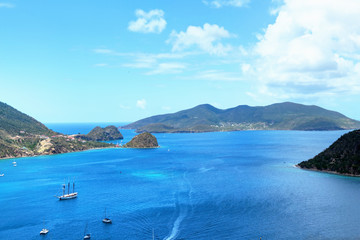 Obraz premium L'archipel des Saintes en Guadeloupe