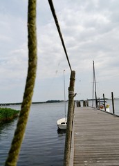 Obraz premium Hafen Gager Groß Zicker auf Rügen