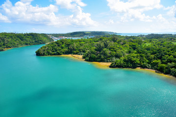 沖縄　ワルミ海峡