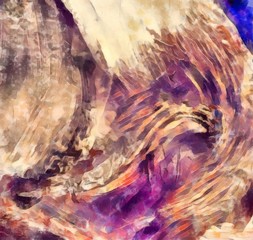 Creative painting pictorial art. Colorful wallpaper in modern style. Abstract texture background. Digital artwork for graphic design or pints on canvas. Stock. Can be used as conceptual pattern.