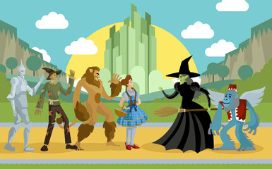 wizard of oz characters - 217792450