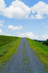 Path, Or Road To The Sky