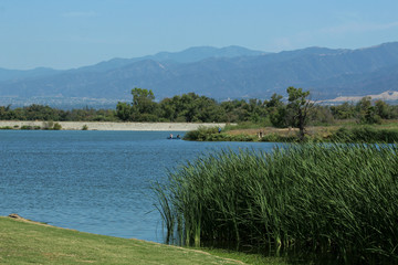 Fototapeta na wymiar Prado Regional Park, Chino Hills, San Bernardino County, California