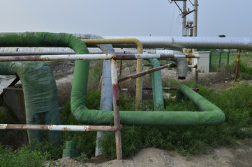 Fototapeta premium Piping and valves