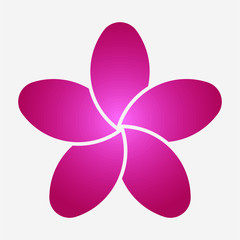 Flat Porcelain flower pixel perfect vector icon