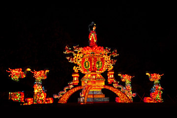 Flying fairies Chinese lantern