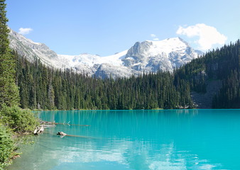 Beautiful Middle Joffre Lake, Vancouver, British Columbia, Canada