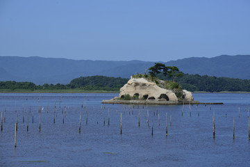 松川浦の島々