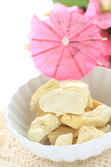 Thailand food, dried durian