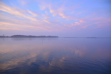 Fototapeta premium 松川浦の夕暮れ