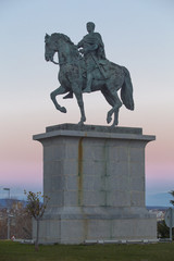 Equestrian statue of Augustus Emperor, Merida, Spain